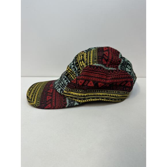 YOUNG & RECKLESS Cap Men's Snapback Hat Multi Colored Tribal Southwest Aztec - Picture 3 of 9